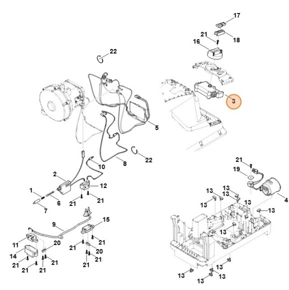 Вставка переключателя (60134300305)