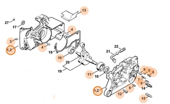 Картер STIHL 11220202113