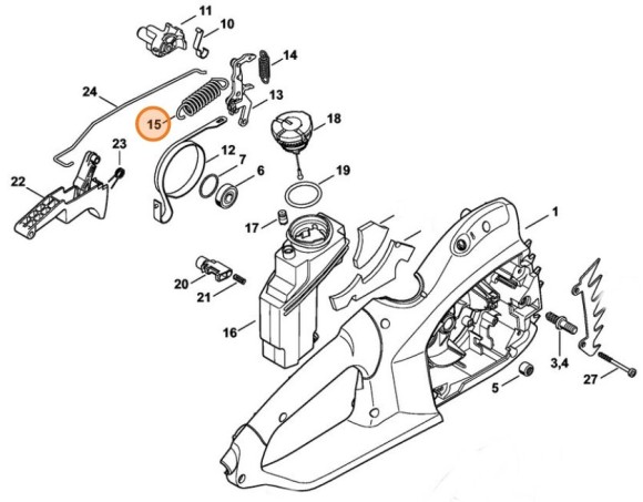 Пружина растяжения (12091627900)