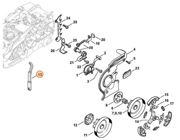 Стопорный штифт (00008935905)