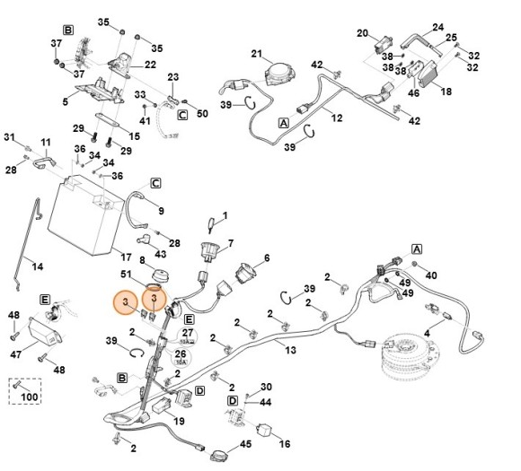 Вставной предохранитель 10А (07510315002) Вставной предохранитель 10А (07510315002)