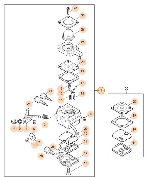 Карбюратор 4137/36 (41371200636)