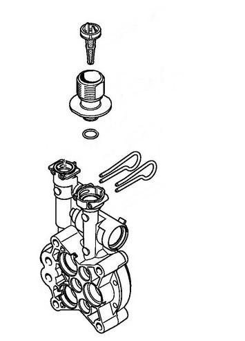 Корпус насоса STIHL 49507004002