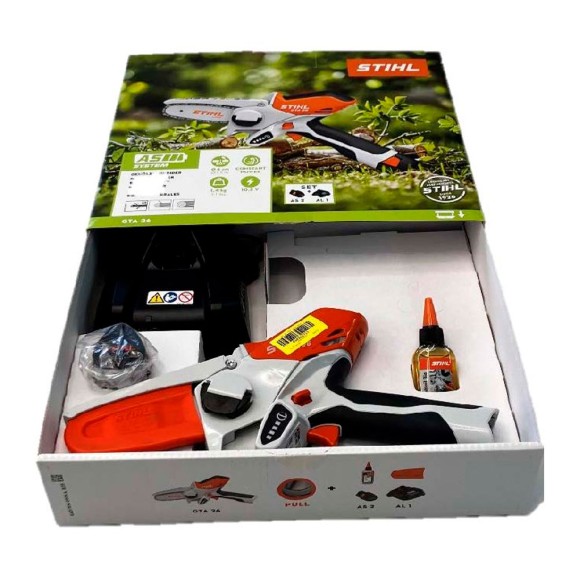 Акумуляторний гілкоріз STIHL GTA 26 Set, 10 см (GA010116910)