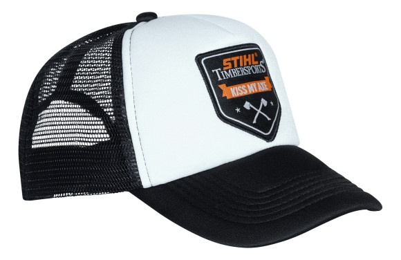 Кепка "Kiss my axe" черно-белая STIHL 04640210050