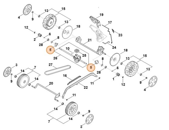 Гільза STIHL 00007043200
