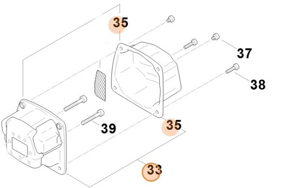 Глушитель выхлопа (11241400607)