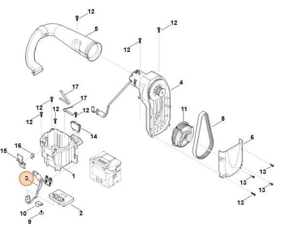 Джгут дротів STIHL 62914403000