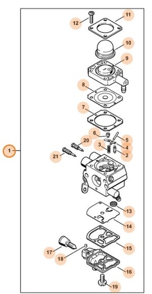 Карбюратор 4140/29 (41401200629)