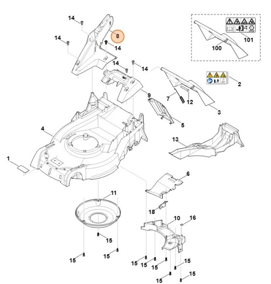 Консоль STIHL 63647036205