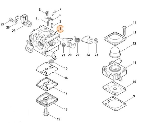 Карбюратор 4147/21 (41471200621)