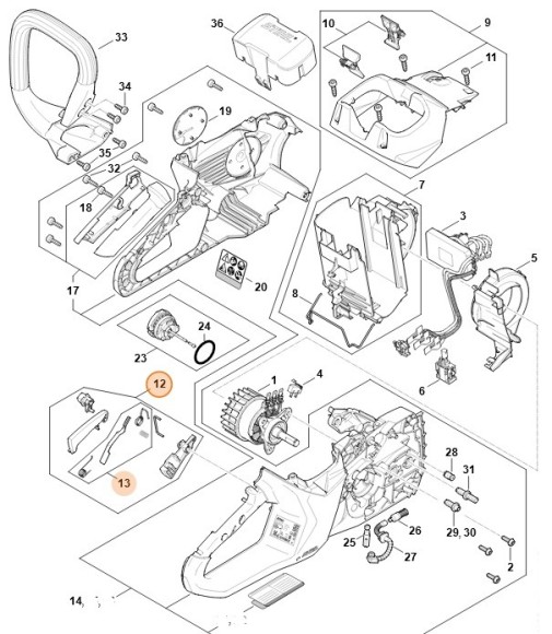 Комплект управления (MA030073800)
