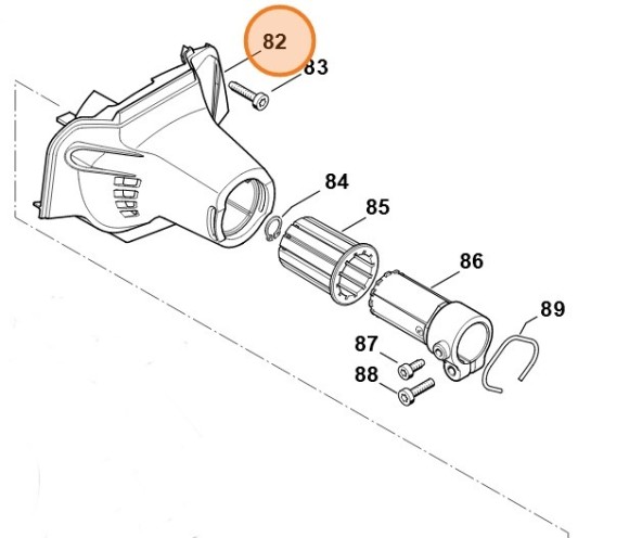 Корпус вентилятора STIHL 41490801801