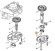 Кришка редуктора STIHL 43136410400