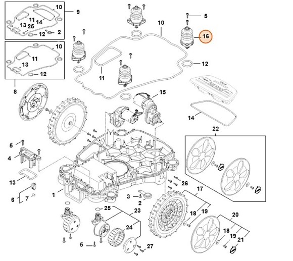 Кріплення кожуха STIHL IA017605201
