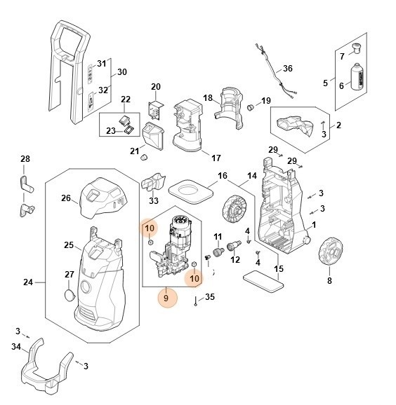 Моторно-насосный агрегат (RE026000626)