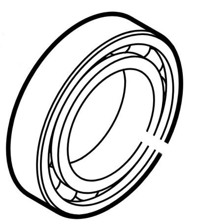 Гольчатий підшипник STIHL 62516431101