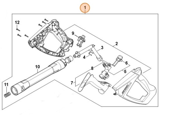 Пістолет - розпилювач STIHL 49305001306