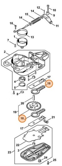 Шатун STIHL 42266426501