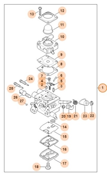 Карбюратор 4147/23 (41471200623)