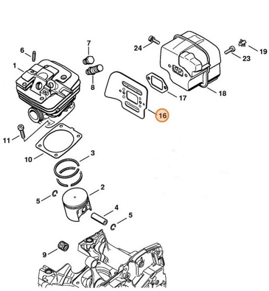 Листовый охлаждающий элемент (11351413200)
