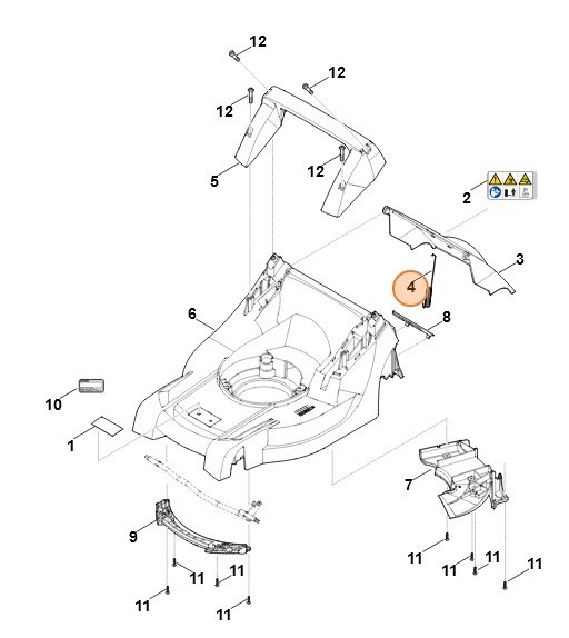 Пружина розтягнення STIHL 63387035111