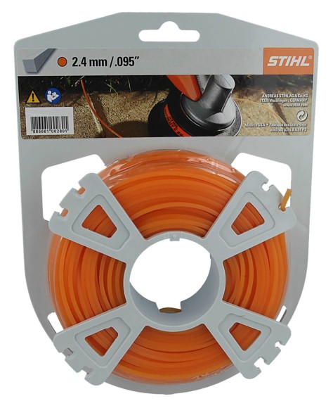 Косильная пятиугольная струна STIHL 2.4мм х 48м (00009303340)