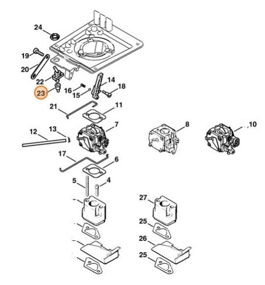 Наконечник STIHL 11104329200