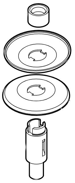 Комплект клиноременных шкивов (61707002511)