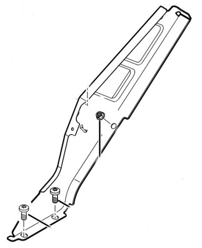 Кронштейн левый (63407604291) Кронштейн левый (63407604291)