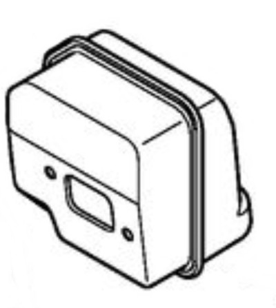 Глушитель выхлопа (11301400614)