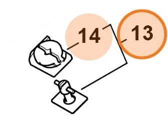 Защіпка кришки STIHL 11470801501