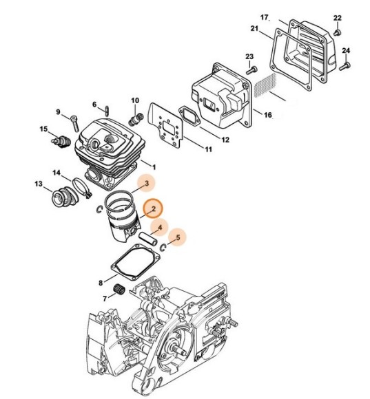 Поршень O 52 мм (11280302051)