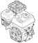 Чотиритактний двигун в зборі EHC 605.0 (EHC605-0001) STIHL VB030111800