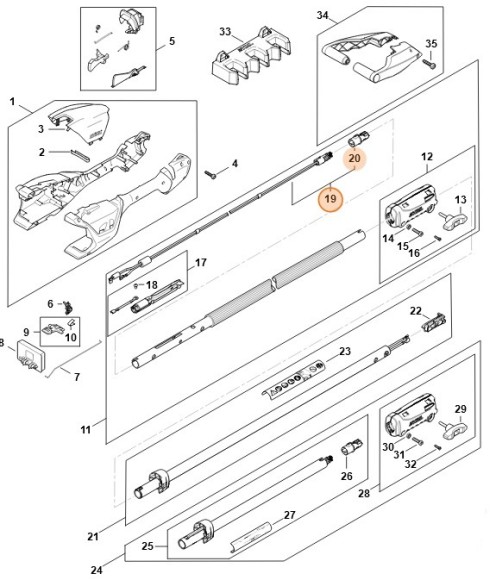 Джгут дротів STIHL LA024302205