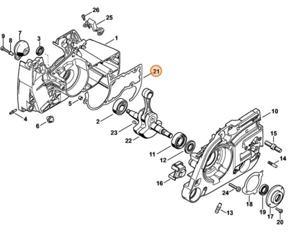 Ущільнення STIHL 11280290505