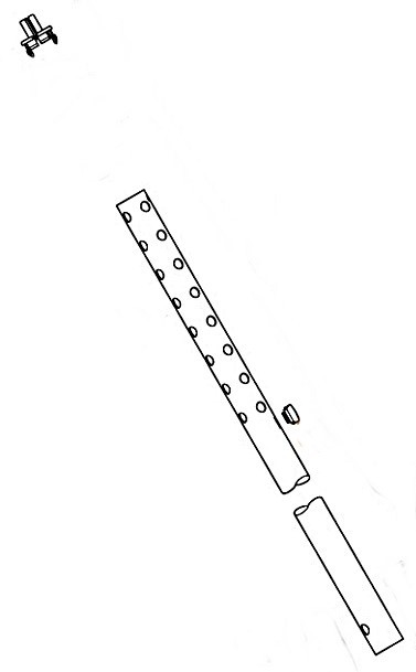 Хвостовик STIHL 48167107101 Хвостовик STIHL 48167107101