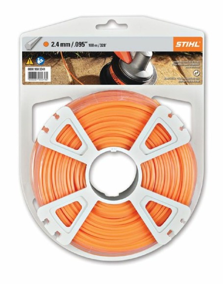 Косилочная пятиугольная струна STIHL 2.4мм х 98м (00009303341)