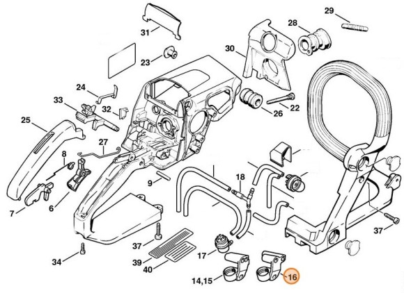 Наконечник STIHL 11231237504