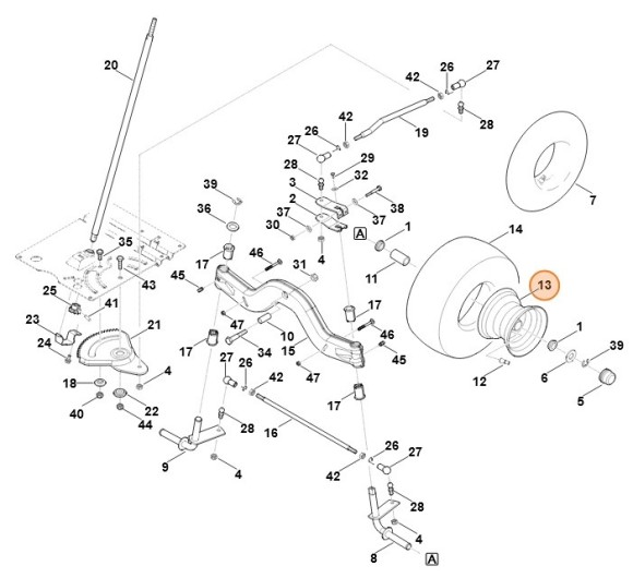 Диск колесный 6.0-6 (61707603900)
