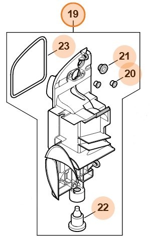 Корпус фільтра STIHL 42441402808