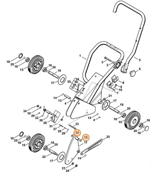 Підшипник STIHL 95330039076