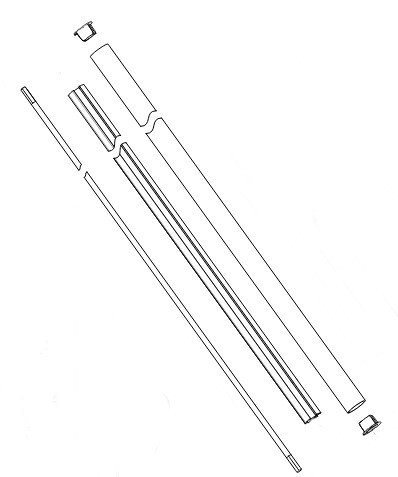 Штанга з привідним валом в зборі STIHL FA087107105 Штанга з привідним валом в зборі STIHL FA087107105