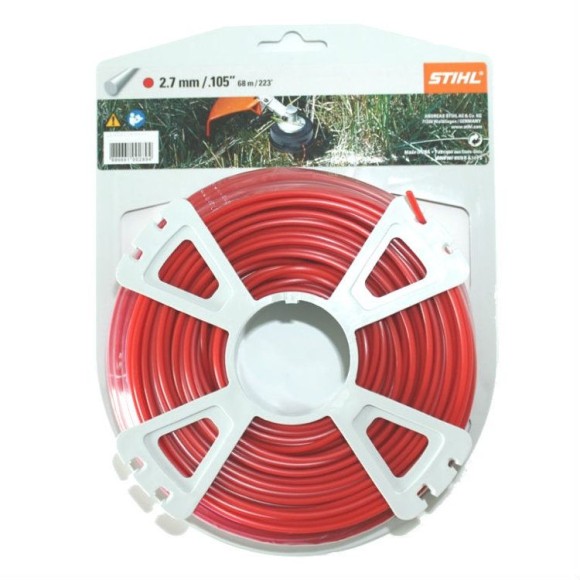 Косильная бесшумная струна STIHL 2.7мм x 65м (00009302423)