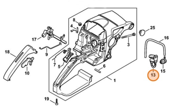 Наконечник STIHL 11271237503