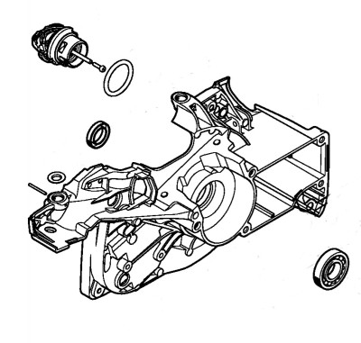 Половина картера вентилятора (11410202616)