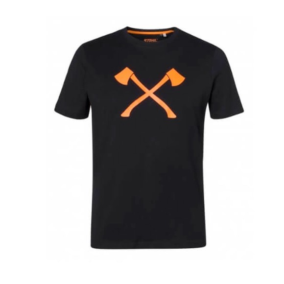 Футболка "AXE" черная STIHL, р. L (04205000656)
