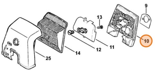 Фильтр воздушный (11221201621)