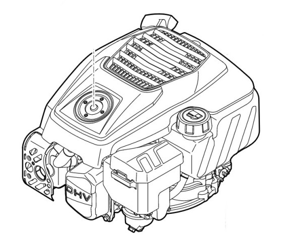 Чотиритактний двигун в зборі EVC 205.0 (EVC 205-0001) STIHL WB210111800