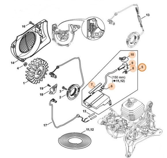 Управляючий пристрій STIHL 42504004701